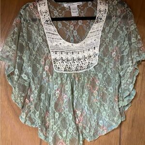 American Rag mesh shirt